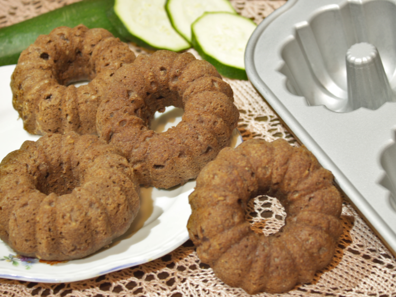 Mini cuketové bábovky