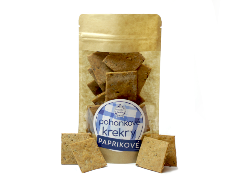 Pohankové krekry paprikové - Obrázek 2