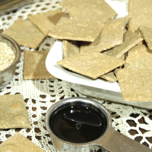 Pohankové krekry sezamové