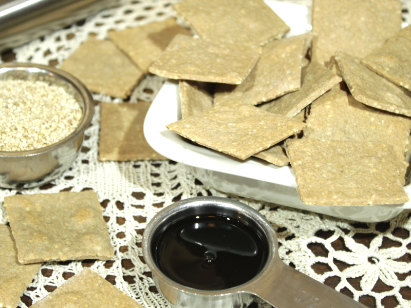 Pohankové krekry sezamové