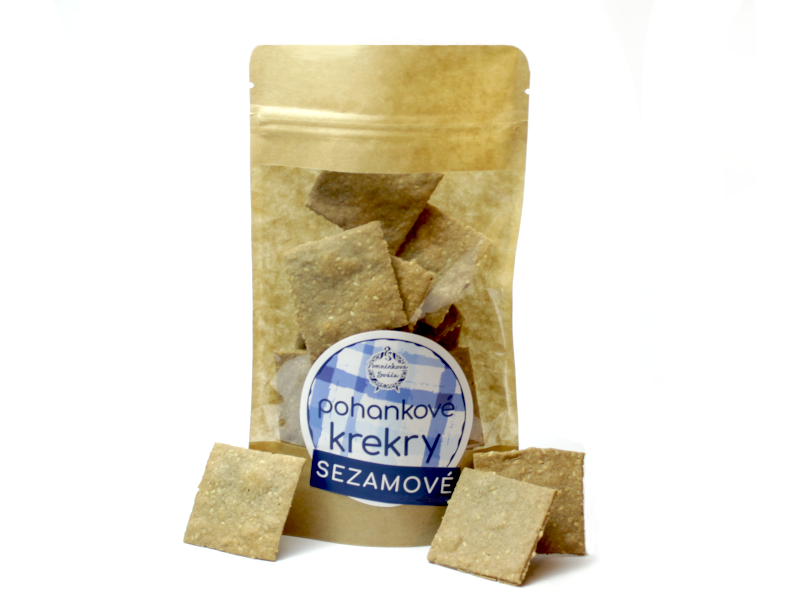 Pohankové krekry sezamové - Obrázek 2