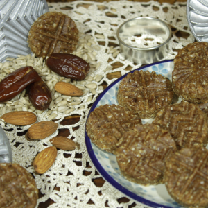 Raw kolečka datlová