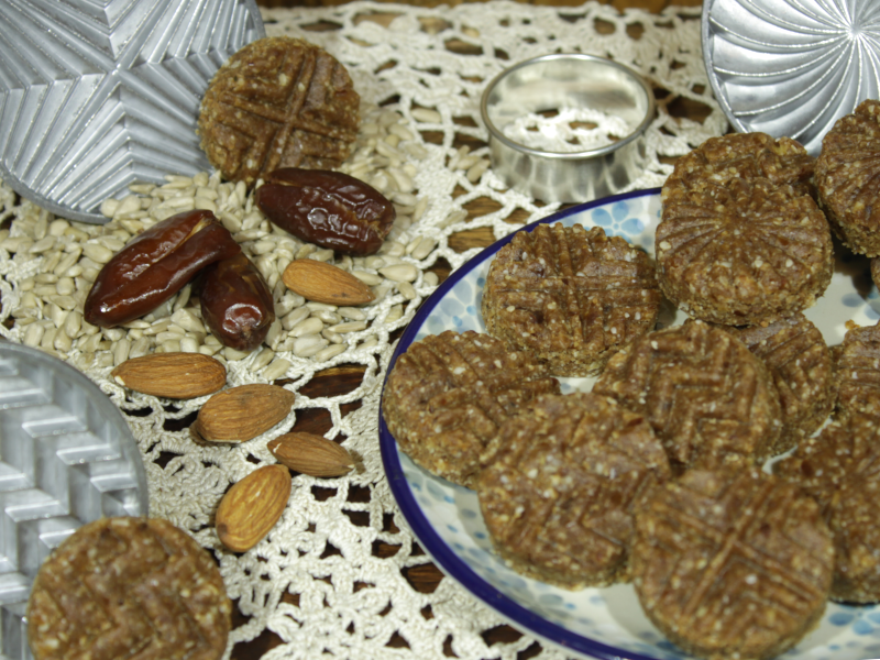 Raw kolečka datlová