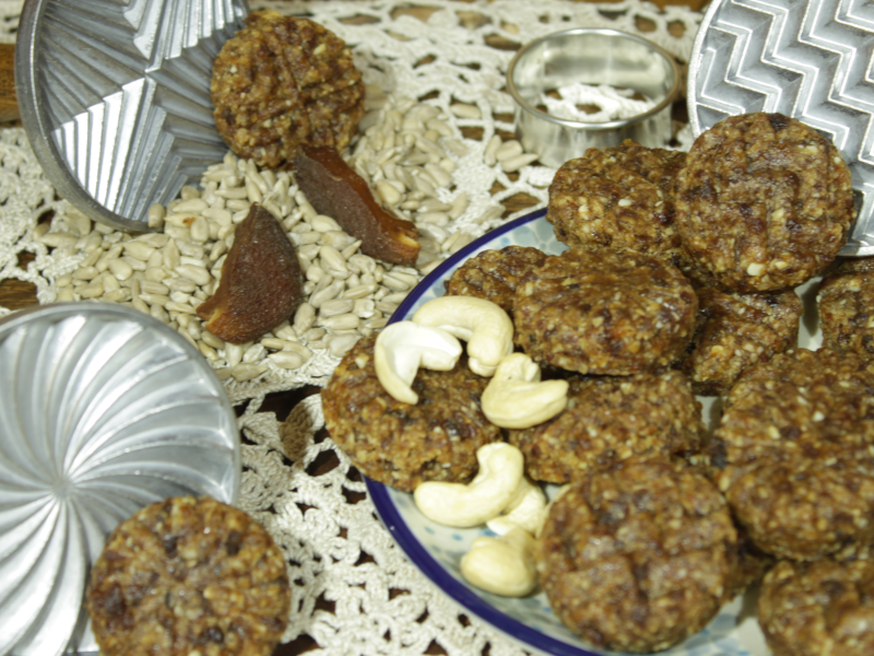 Raw kolečka meruňková