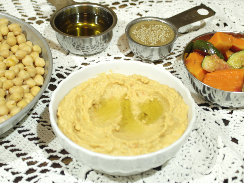 Vege pomazánka s máslovou dýní