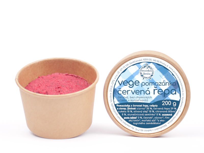 Vege pomázánka s červenou řepou - Obrázek 2