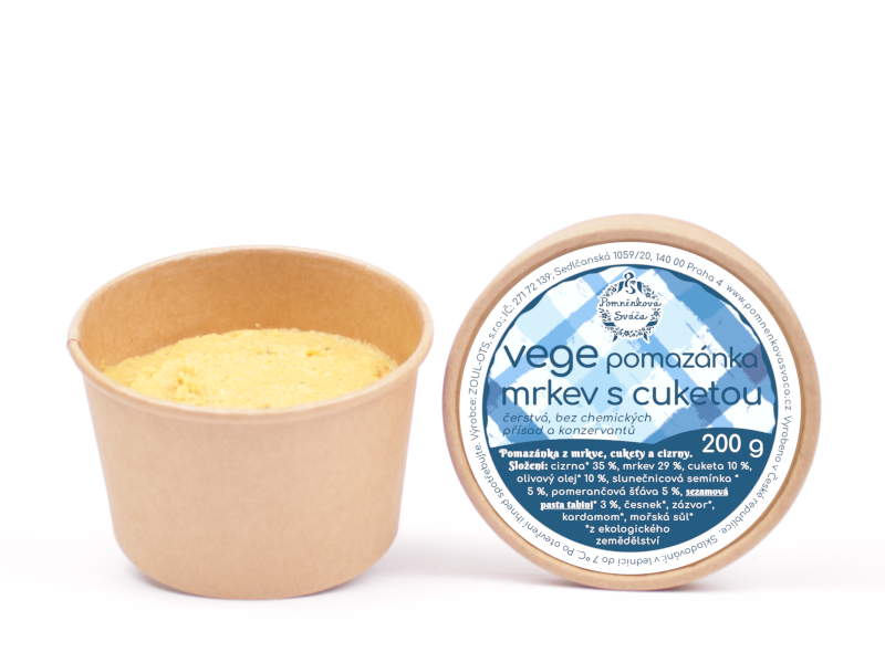 Vege pomázánka s mrkví - Obrázek 2